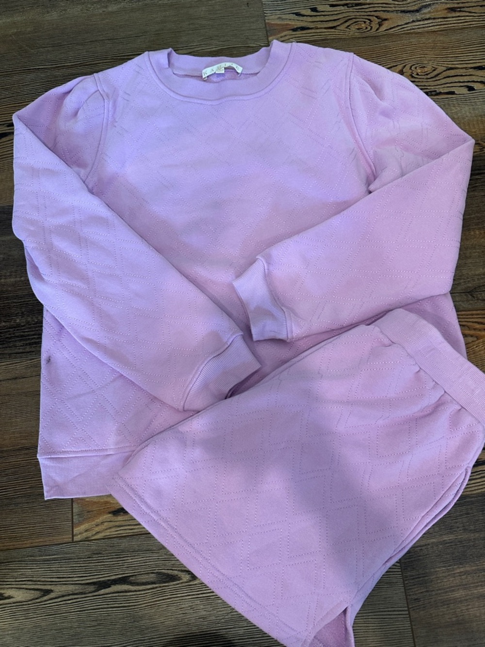 Karlie Lilac Quilted Set